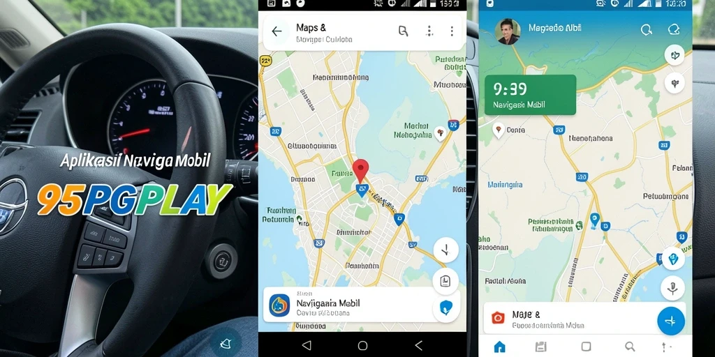 Tampilan antarmuka aplikasi 95PGPLAY yang ramah pengguna.